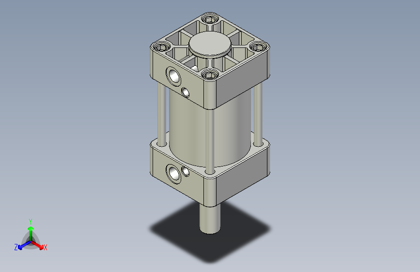 标准型气缸3D-DMB80x50