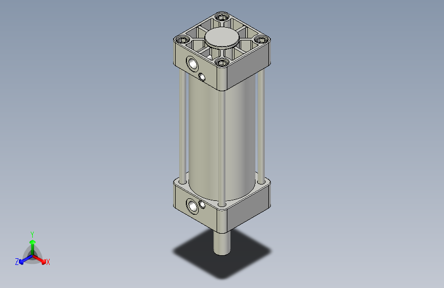 标准型气缸3D-DMB80x150
