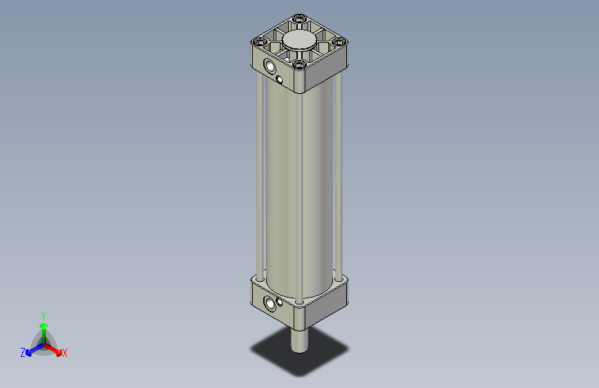 标准型气缸3D-DMB80x300