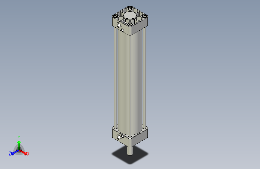 标准型气缸3D-DMB80x400