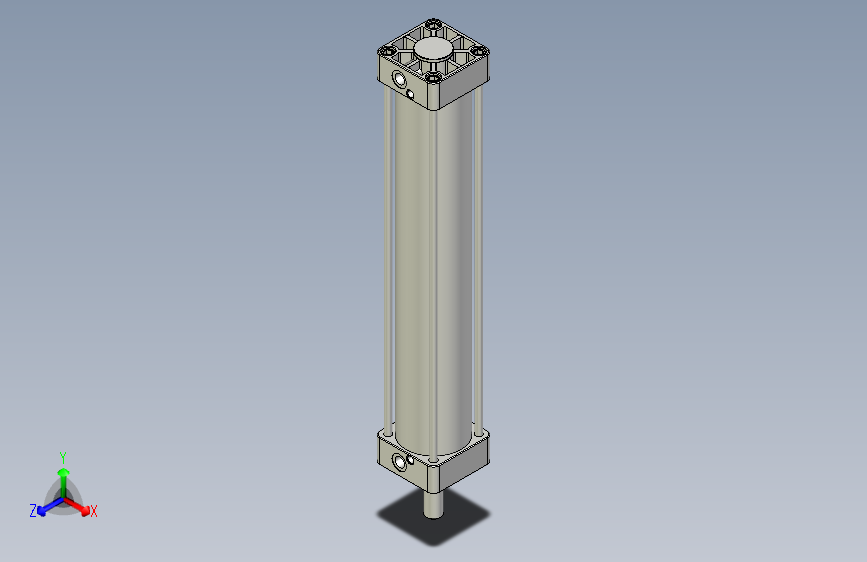 标准型气缸3D-DMB80x450