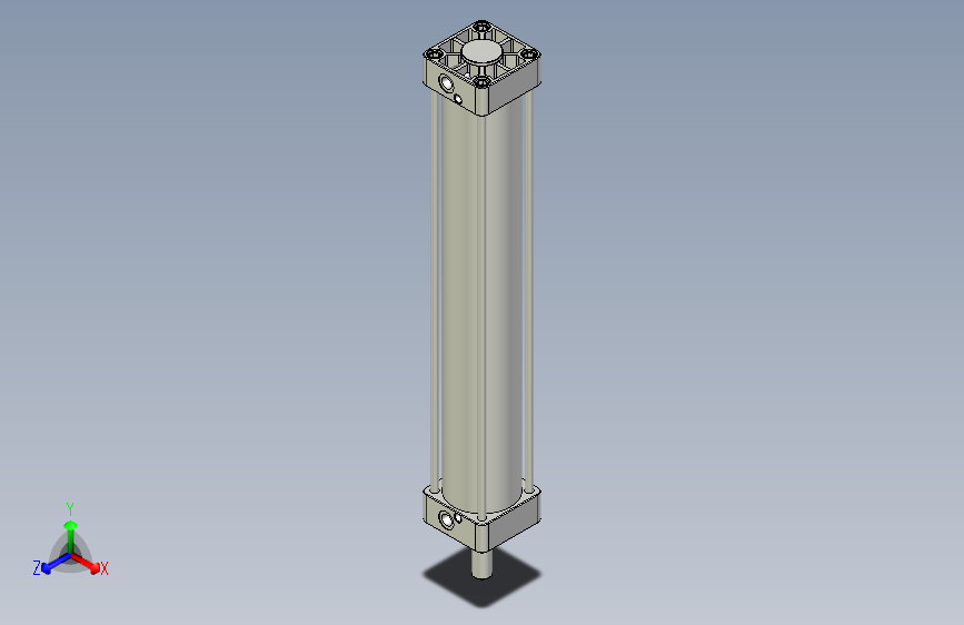 标准型气缸3D-DMB80x500