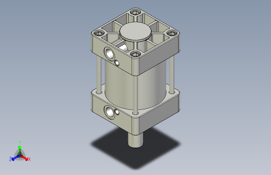 标准型气缸3D-DMB100x50