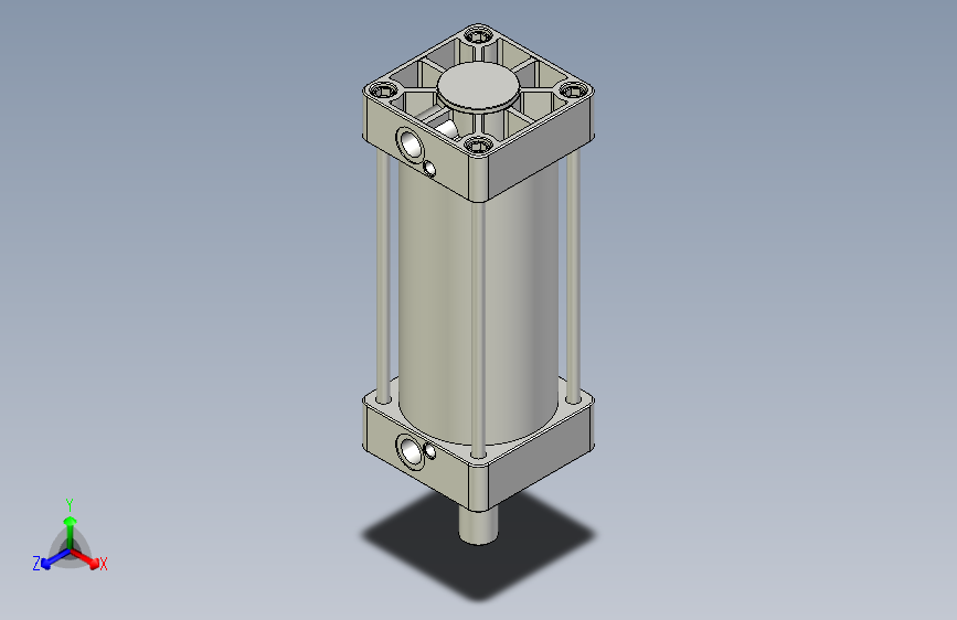 标准型气缸3D-DMB100x175