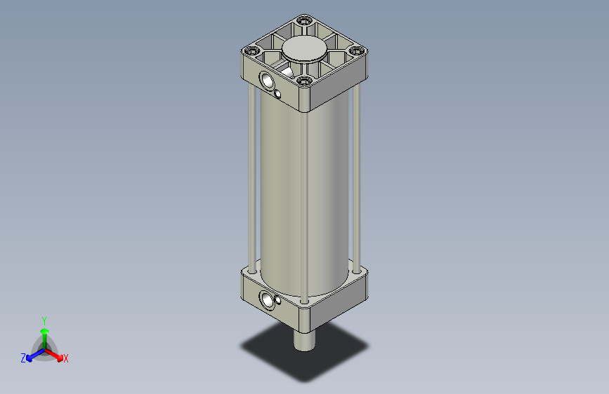 标准型气缸3D-DMB100x250