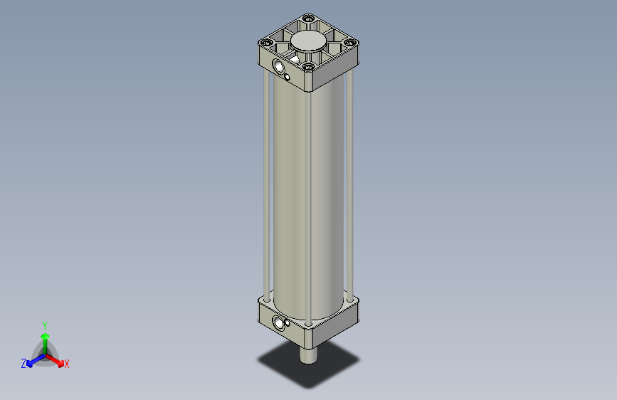 标准型气缸3D-DMB100x400