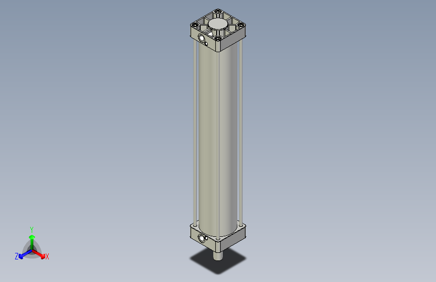 标准型气缸3D-DMB100x600