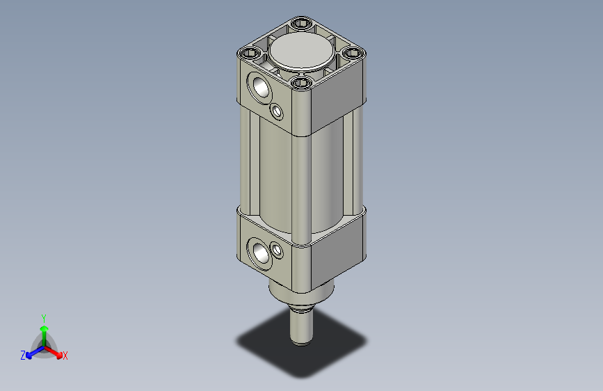 标准型气缸3D-DN40x25