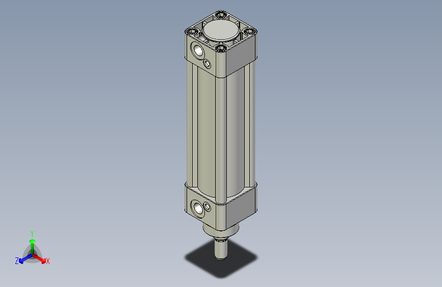 标准型气缸3D-DN40x100