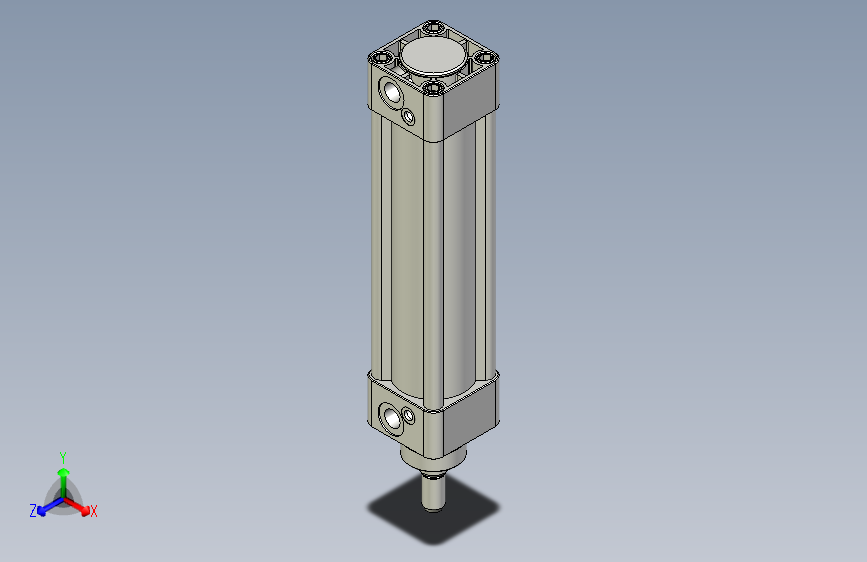 标准型气缸3D-DN40x125
