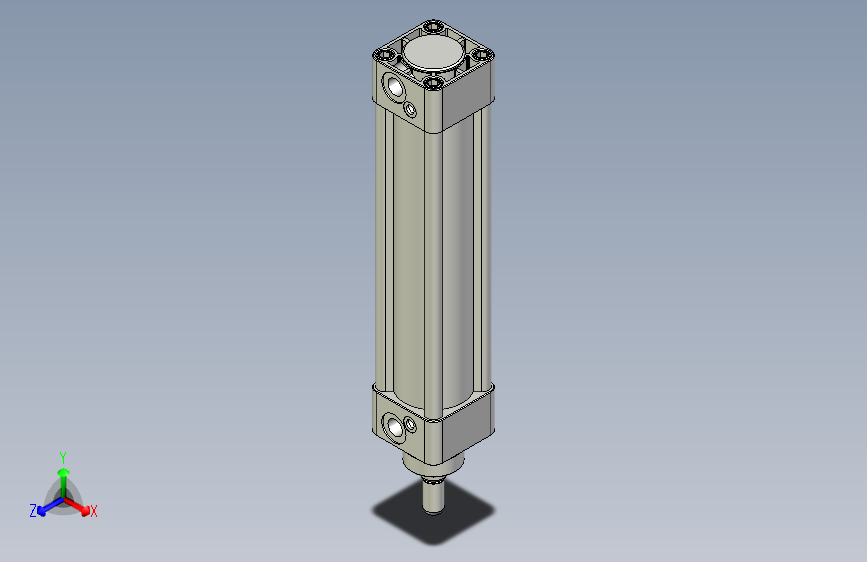 标准型气缸3D-DN40x150