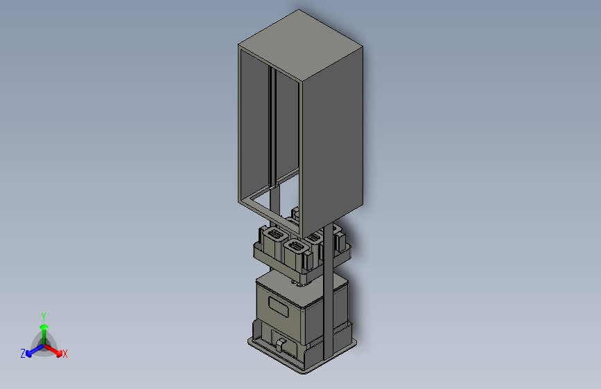 厨房吊柜自动升降米桶