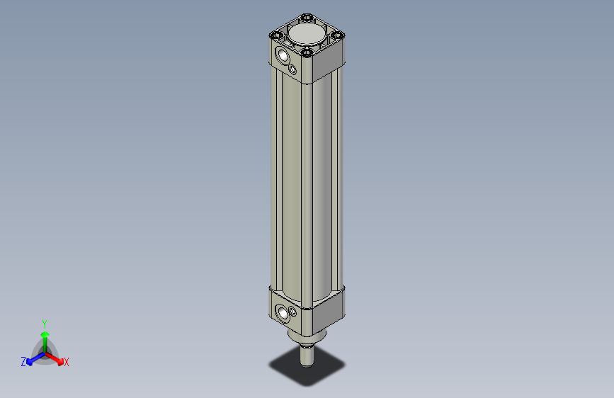 标准型气缸3D-DN40x200