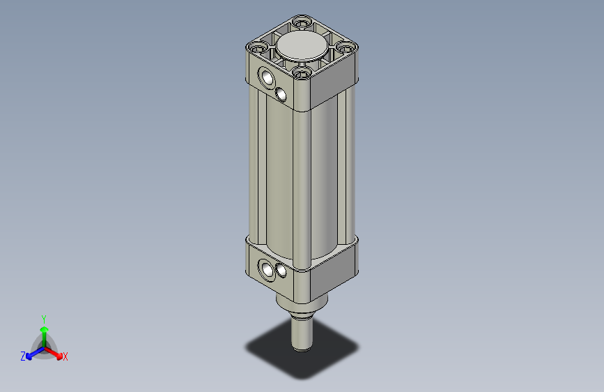 标准型气缸3D-DN50x100