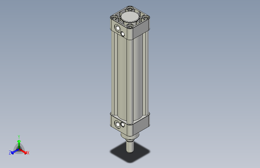 标准型气缸3D-DN50x175