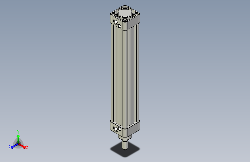 标准型气缸3D-DN50x300