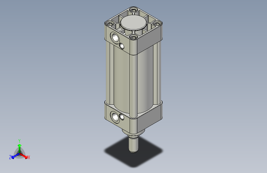 标准型气缸3D-DN63x75