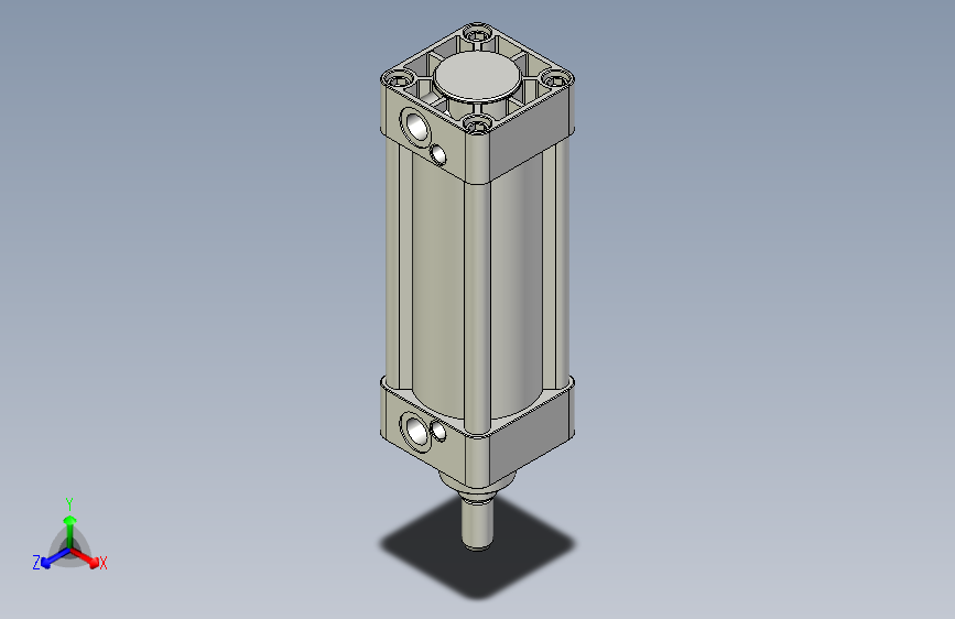标准型气缸3D-DN63x100