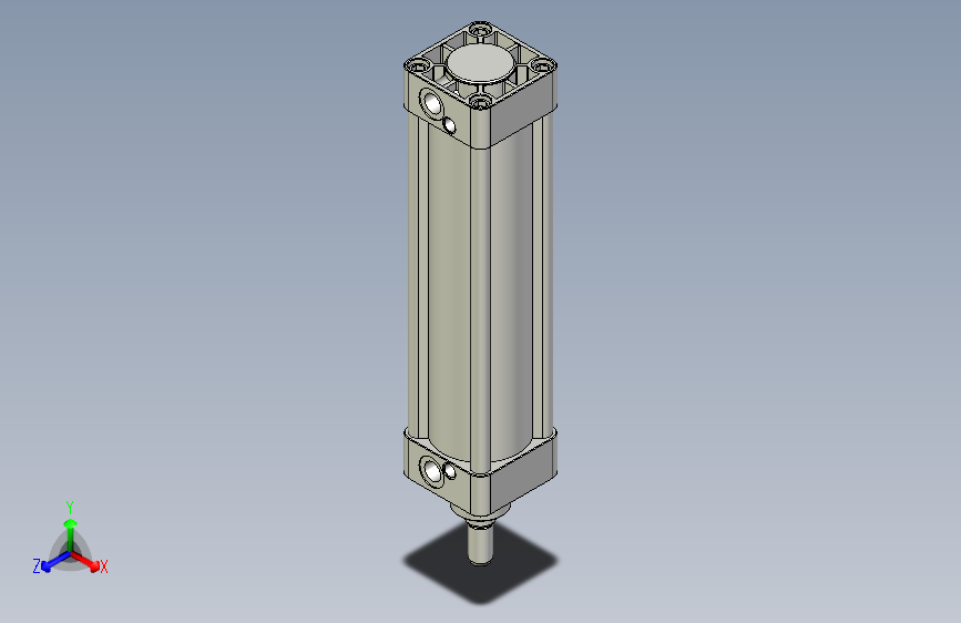标准型气缸3D-DN63x200