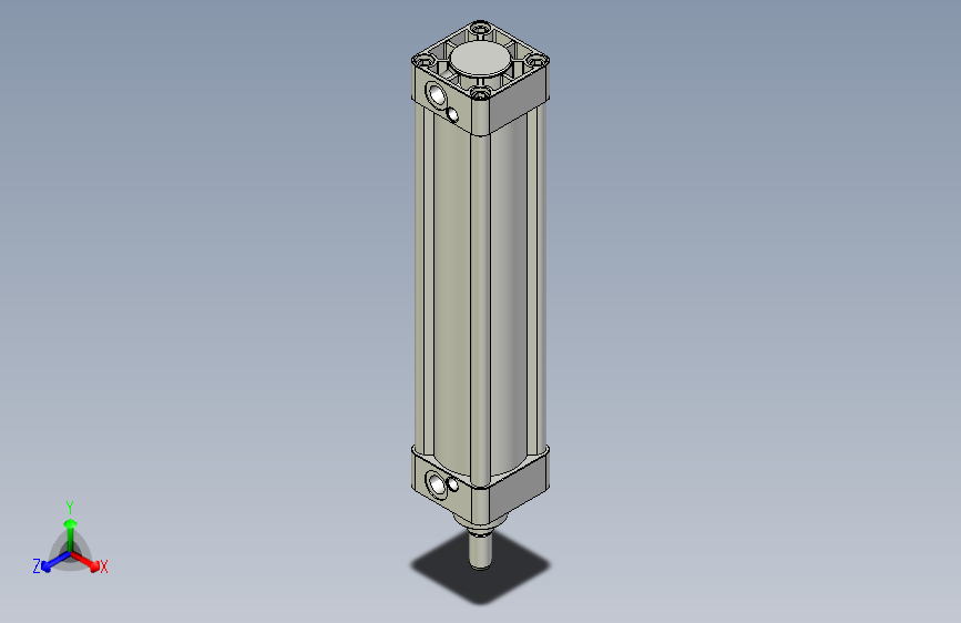 标准型气缸3D-DN63x250