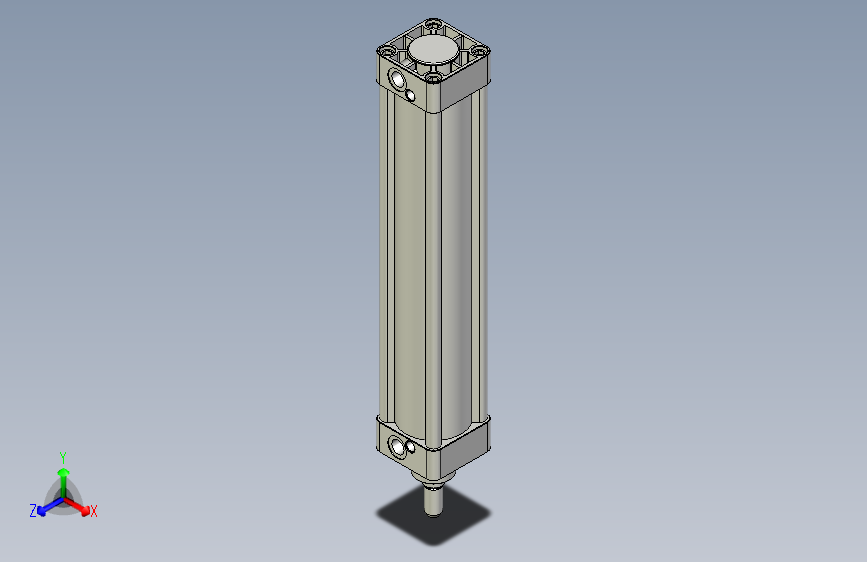 标准型气缸3D-DN63x300