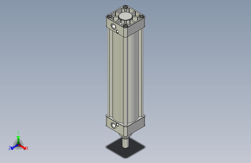 标准型气缸3D-DN80x300