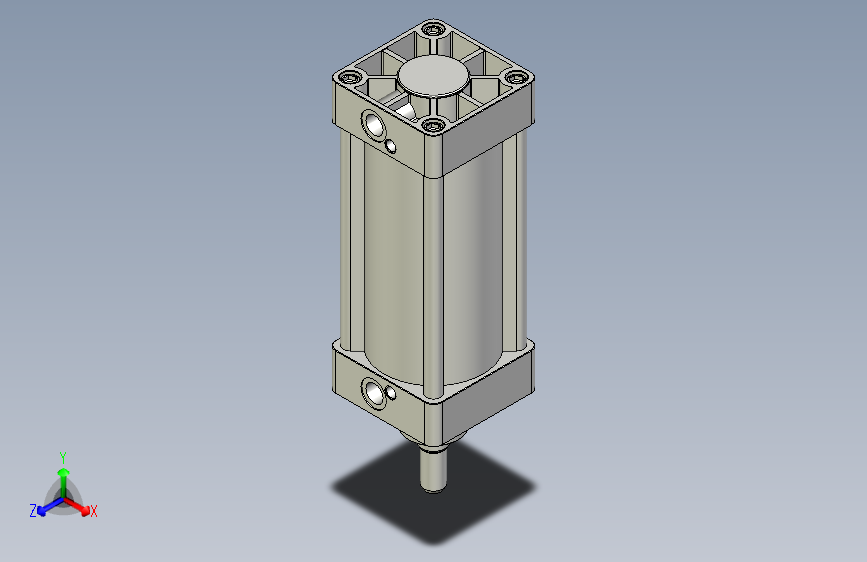 标准型气缸3D-DN100x150