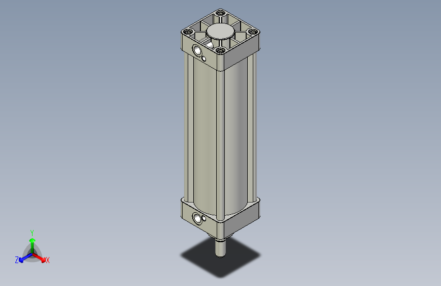 标准型气缸3D-DN100x300