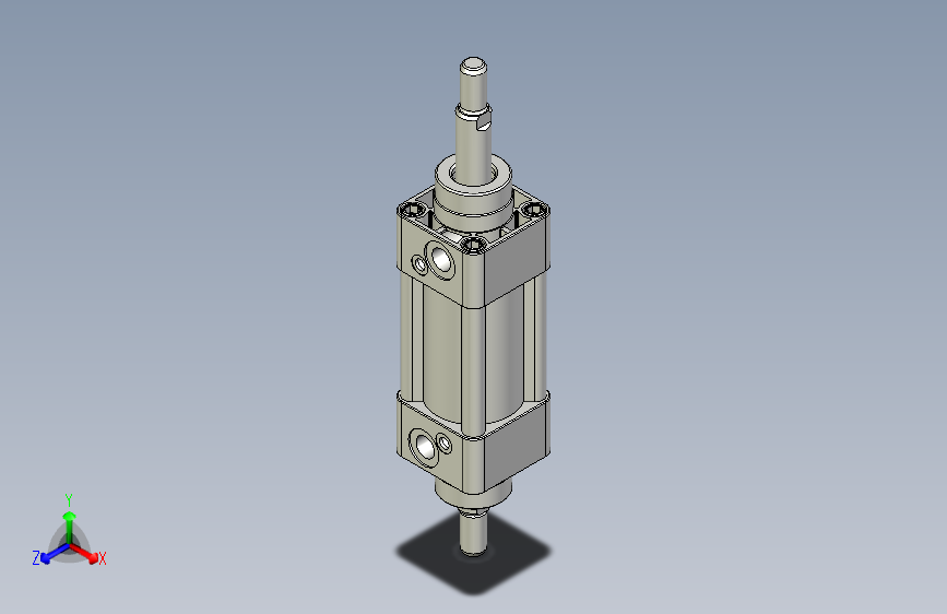 标准型气缸3D-DND40x25