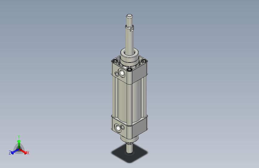 标准型气缸3D-DND40x50