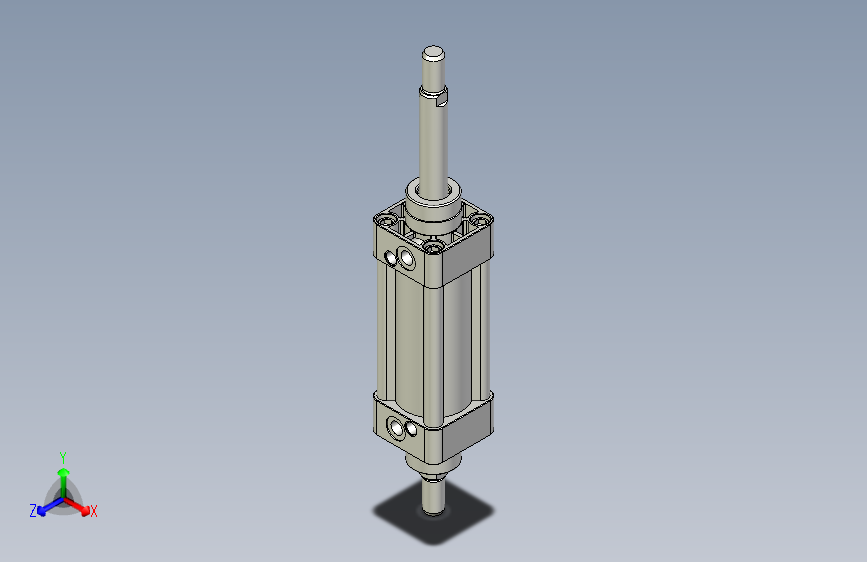 标准型气缸3D-DND50x75