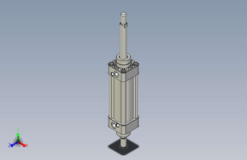标准型气缸3D-DND50x100