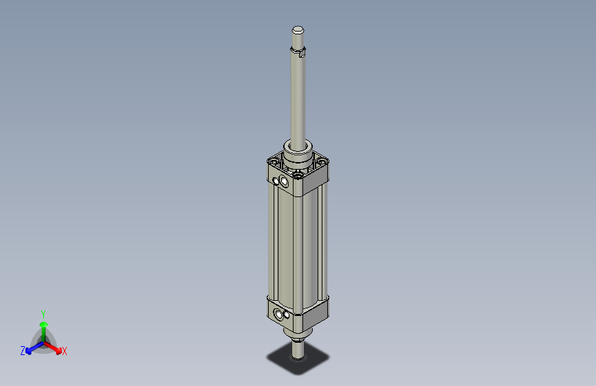 标准型气缸3D-DND50x150