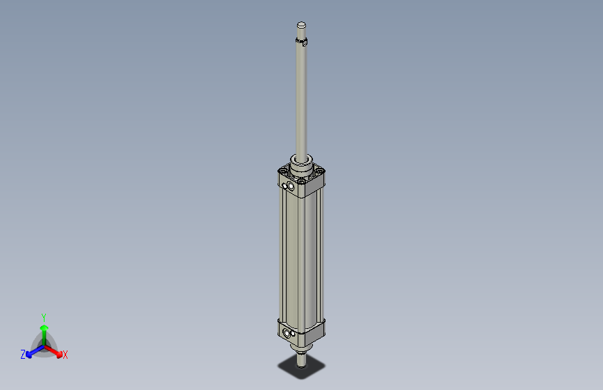 标准型气缸3D-DND50x250