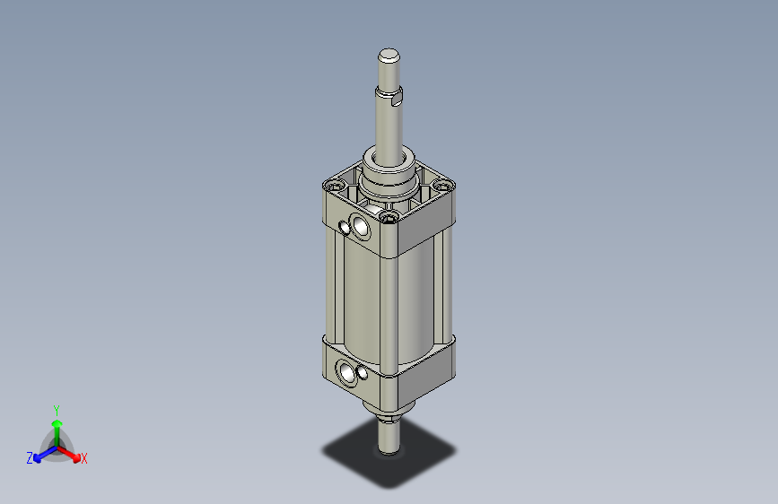 标准型气缸3D-DND63x50