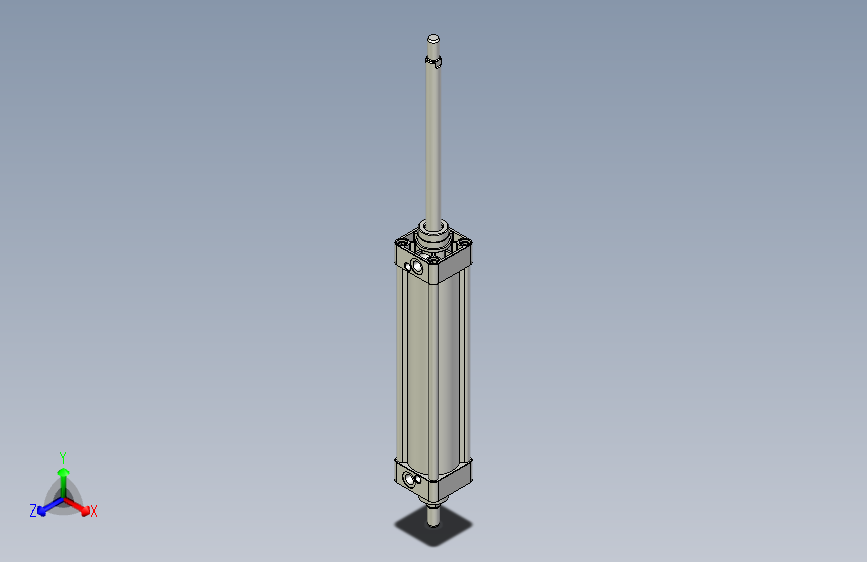 标准型气缸3D-DND63x250