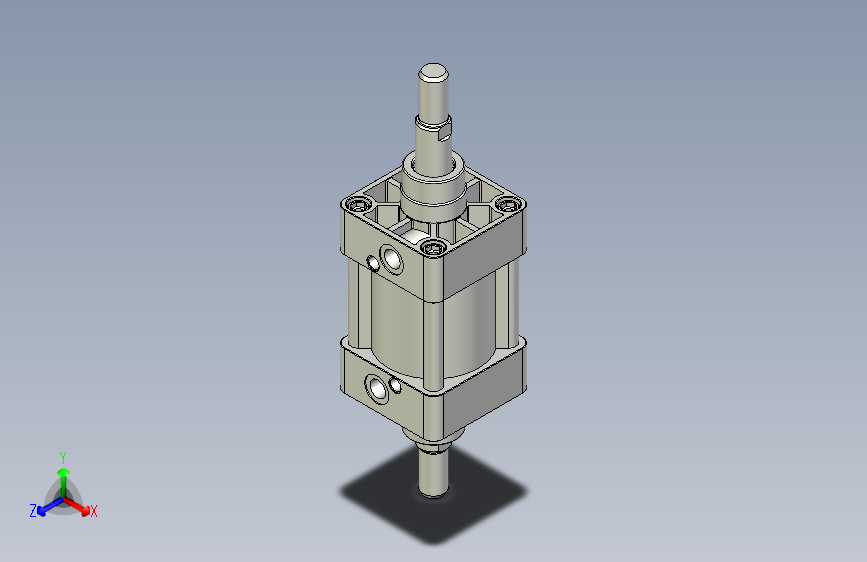 标准型气缸3D-DND80x25