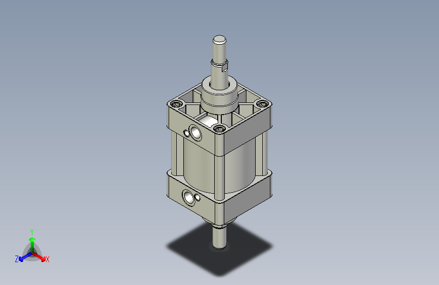 标准型气缸3D-DND100x25