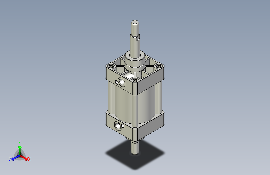 标准型气缸3D-DND100x50