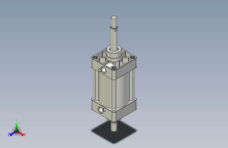 标准型气缸3D-DND100x75