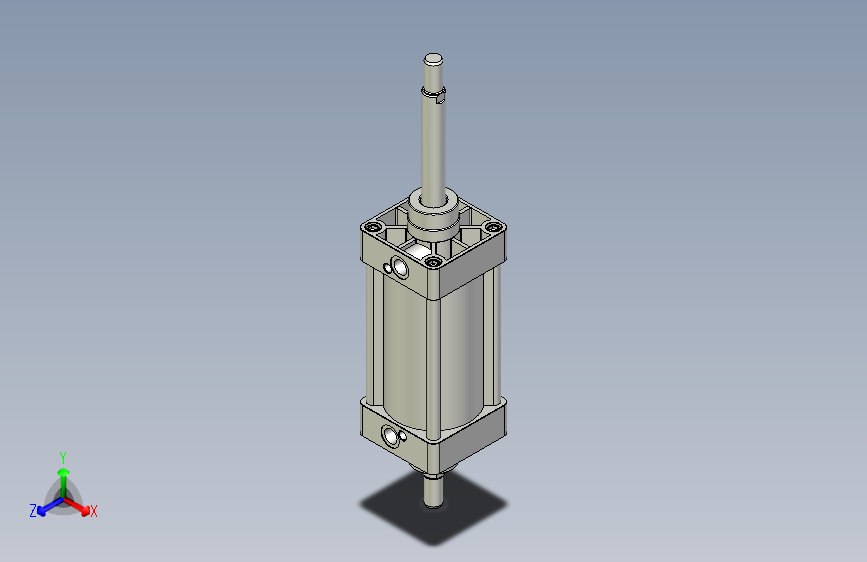标准型气缸3D-DND100x125