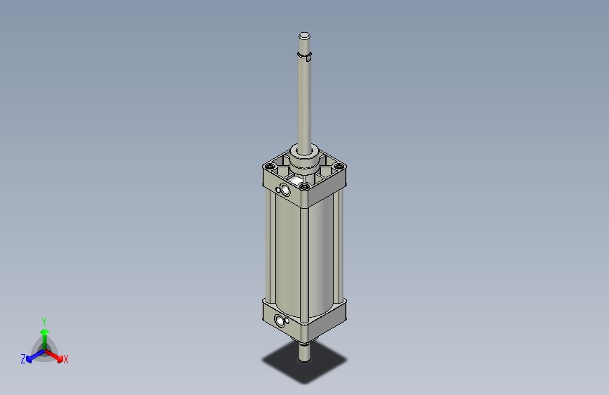 标准型气缸3D-DND100x200