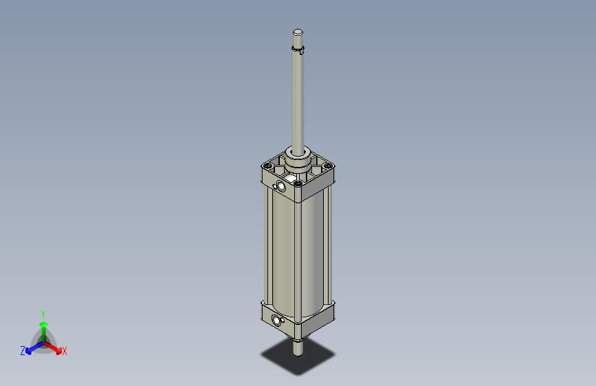 标准型气缸3D-DND100x250