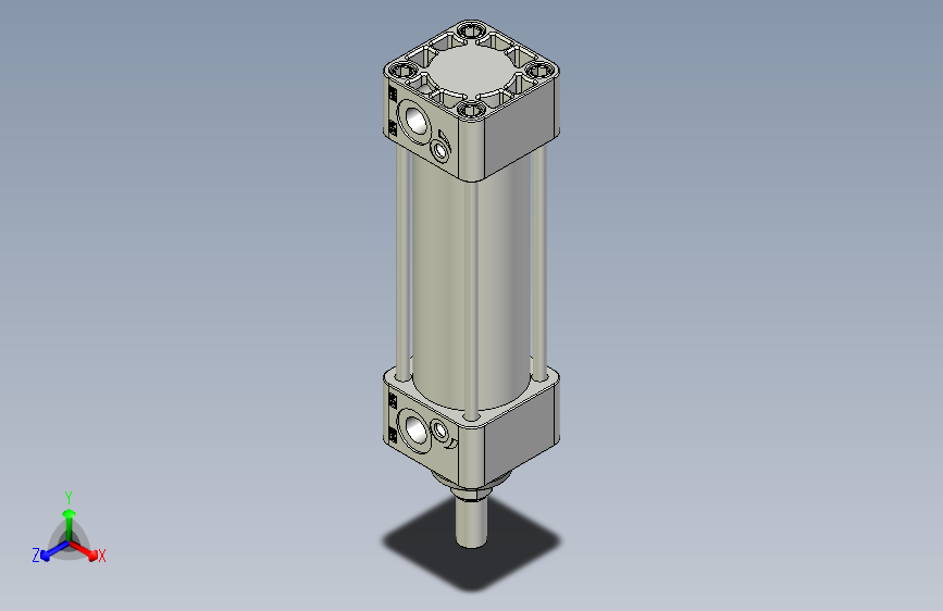 标准型气缸3D-DU40x75