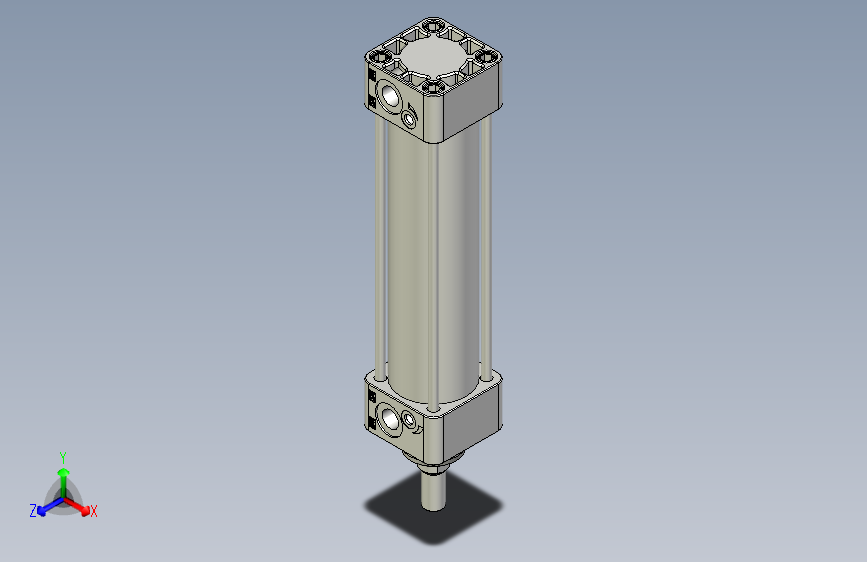 标准型气缸3D-DU40x125