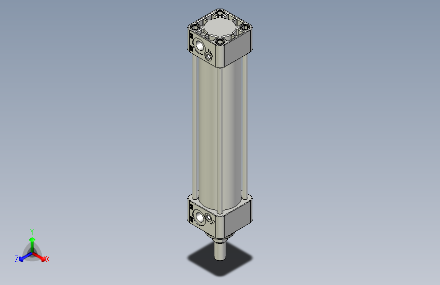 标准型气缸3D-DU40x150