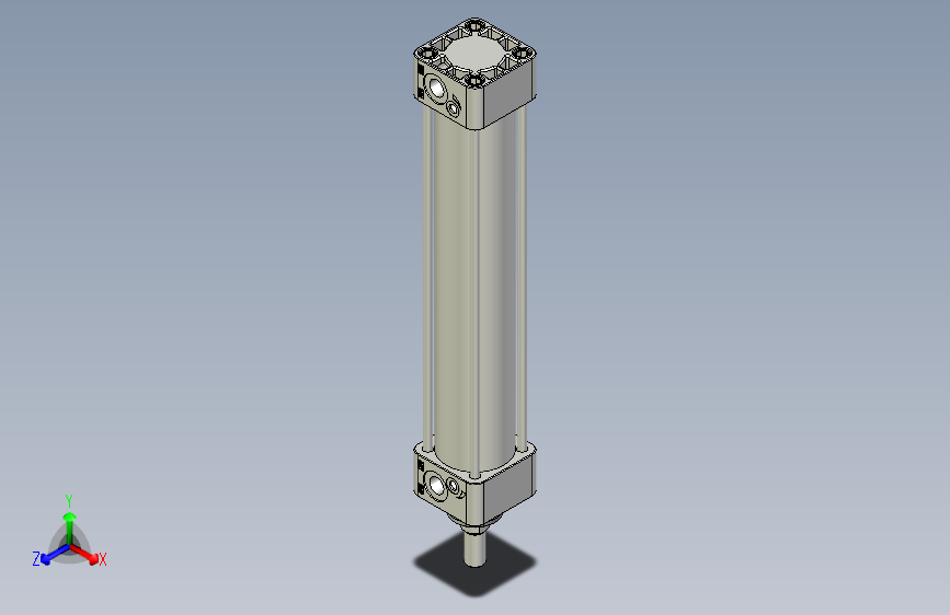 标准型气缸3D-DU40x200