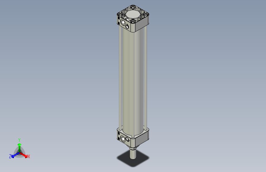 标准型气缸3D-DU50x300