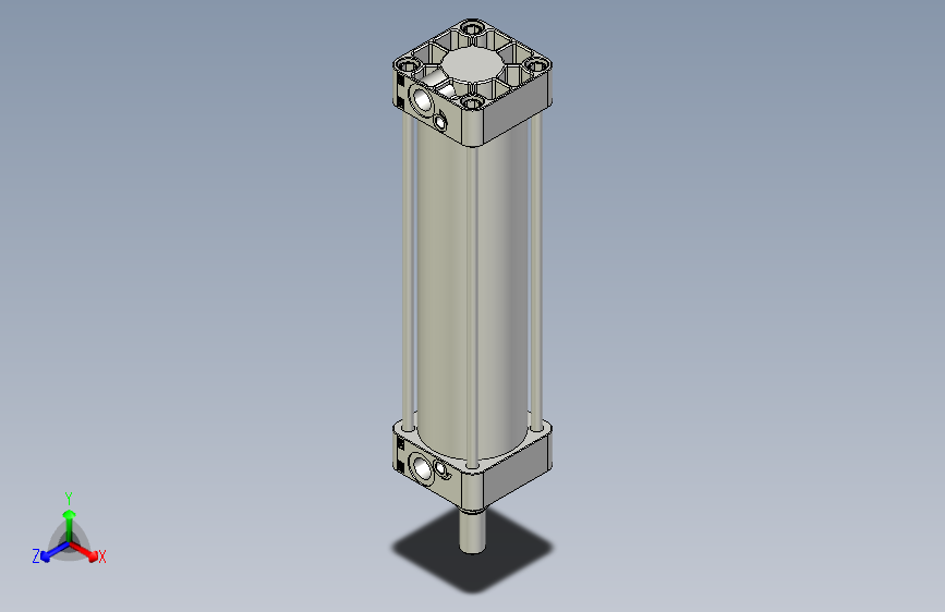标准型气缸3D-DU63x200