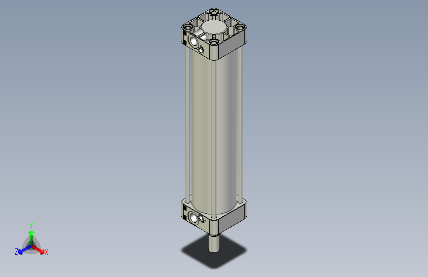 标准型气缸3D-DU63x250